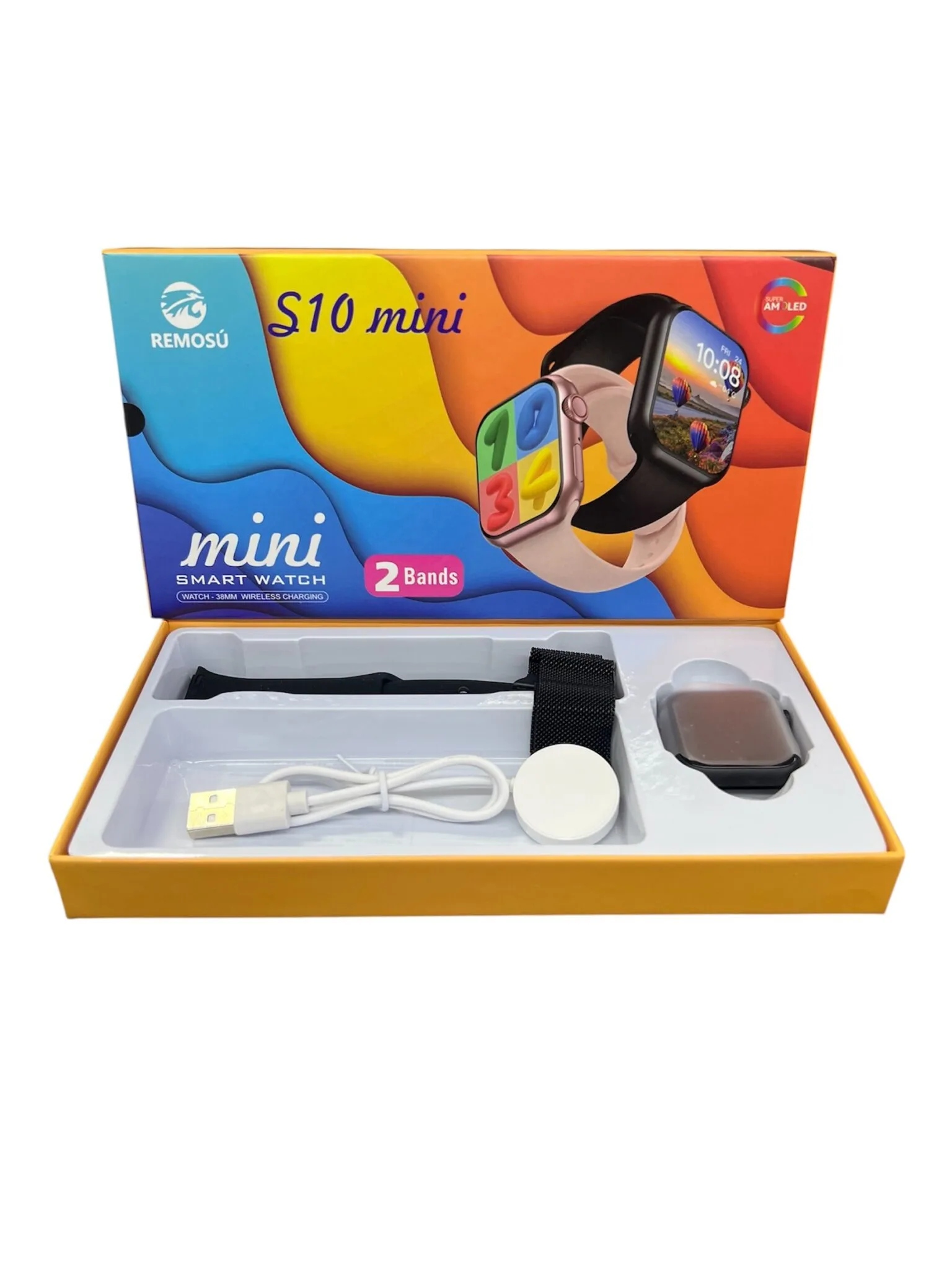 SMARTWATCH S10 MINI REMOSÚ 2 BANDS